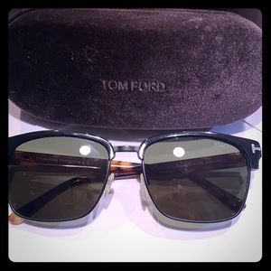 Tom Ford River Sunglasses TF367 02B